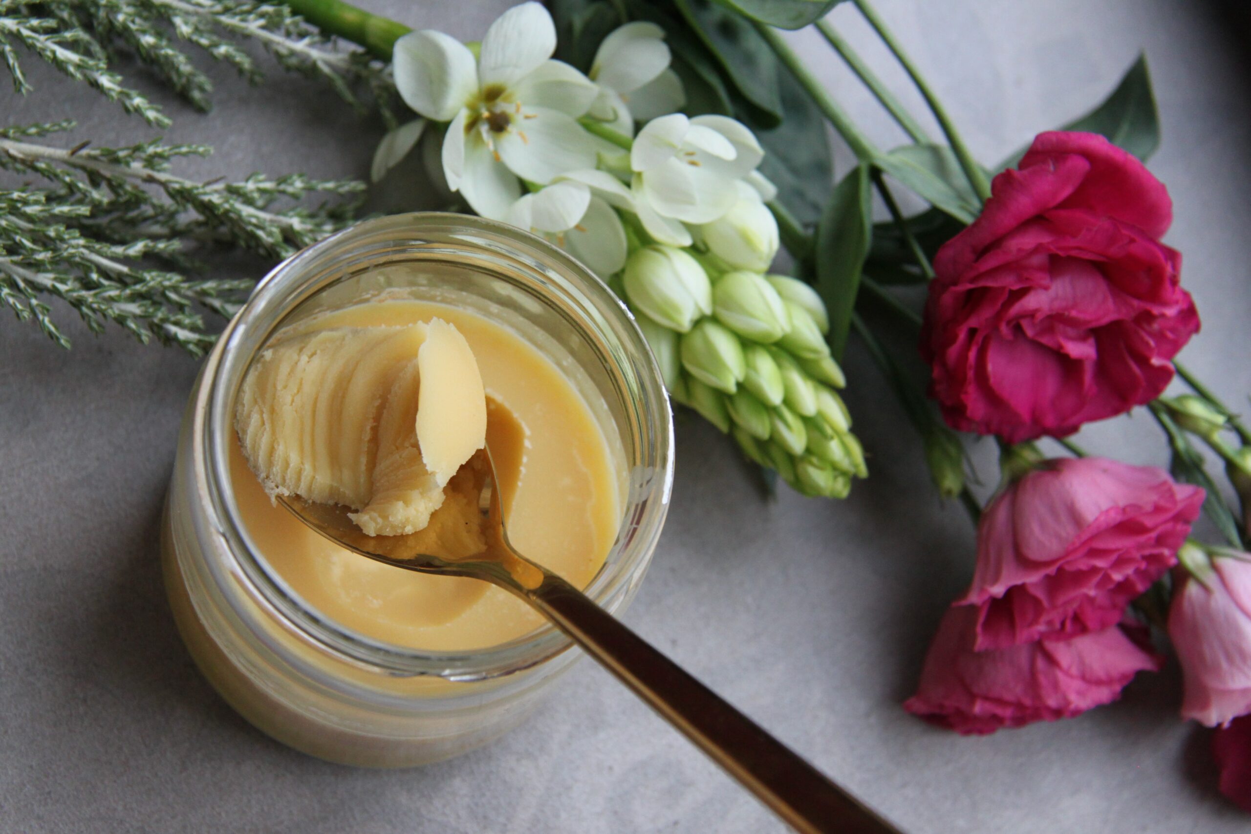 Ghee from butter