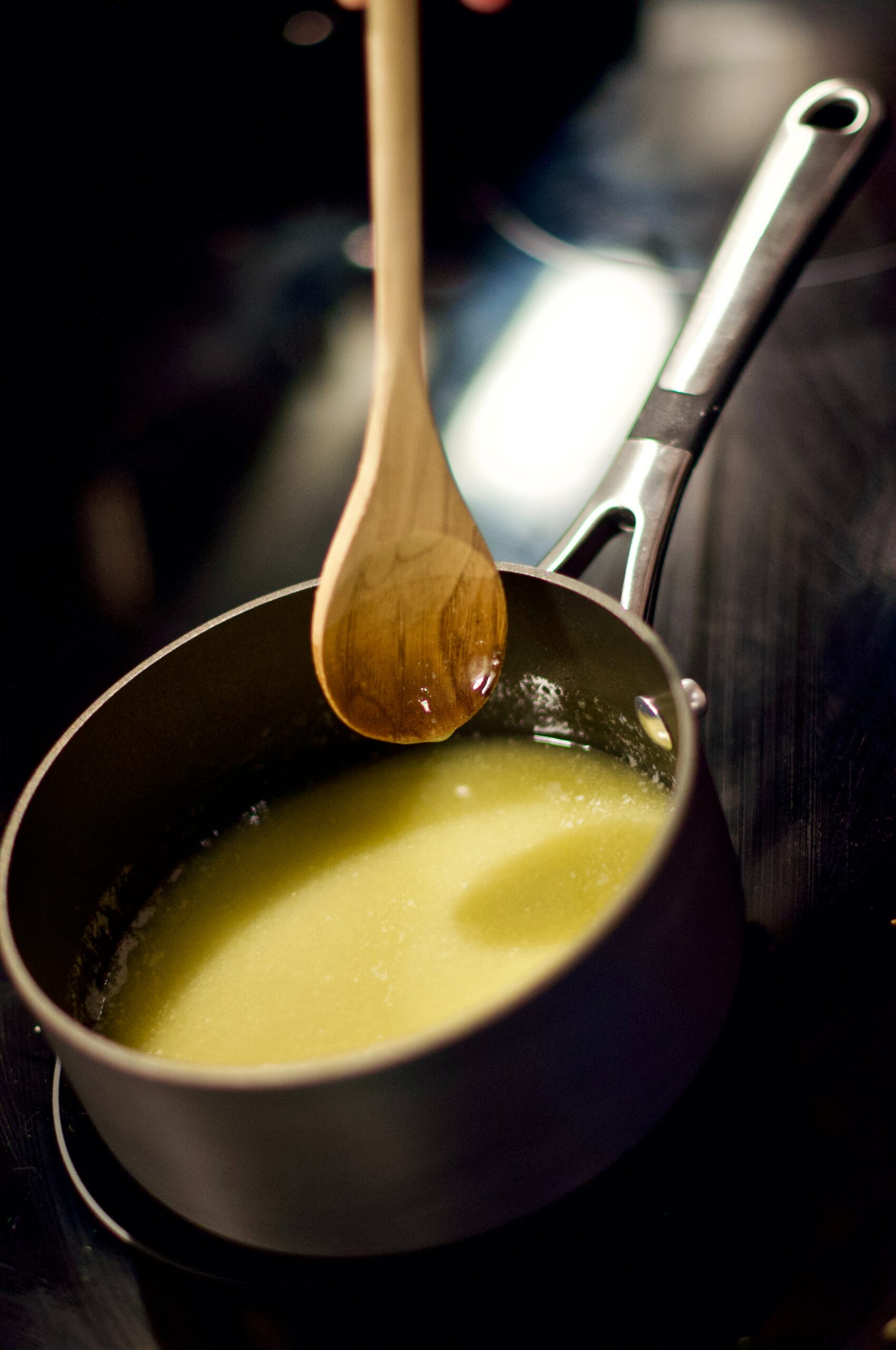 Clarifying butter