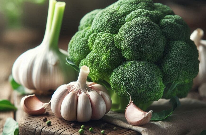 The super connection between Garlic and Broccoli
