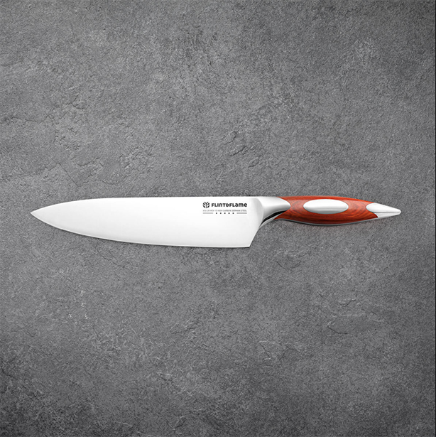 F.Oh.Oh.D & Flint & Flame 8" Chef Knife - Image 2